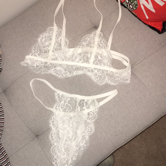 Other - White lingerie set